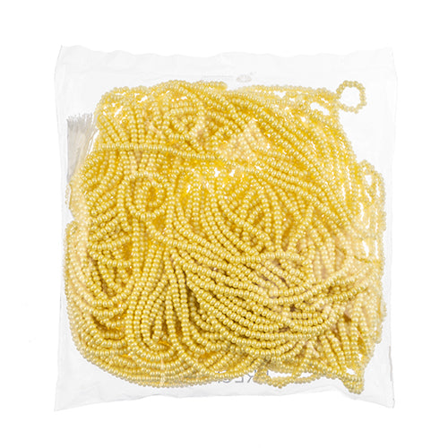 Czech Seed Beads 8/0 - Yellow Shades