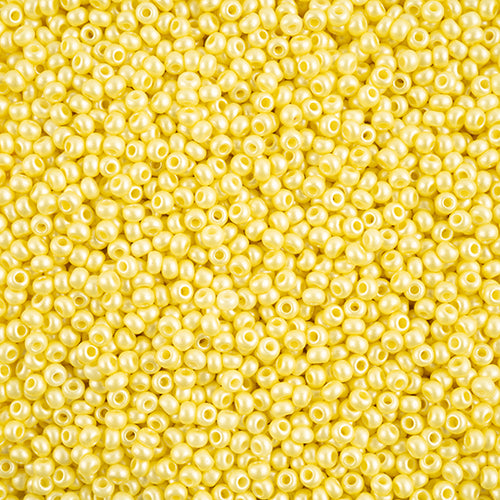 Czech Seed Beads 8/0 - Yellow Shades
