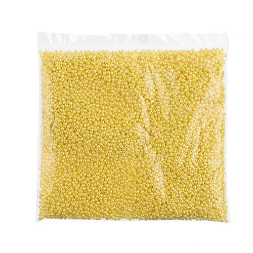 Czech Seed Beads 8/0 - Yellow Shades