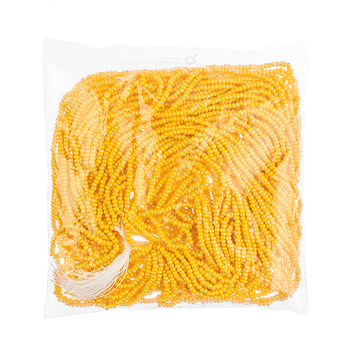 Czech Seed Beads 8/0 - Yellow Shades