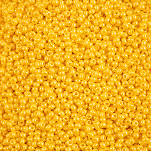 Czech Seed Beads 8/0 - Yellow Shades