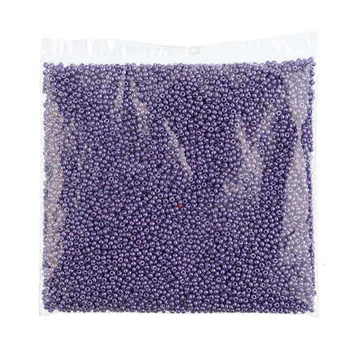 Czech Seed Beads 8/0 - Purple Shades