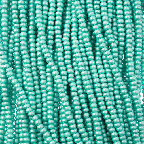 Czech Seed Beads 8/0 - Green Shades