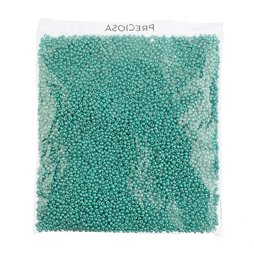 Czech Seed Beads 8/0 - Green Shades