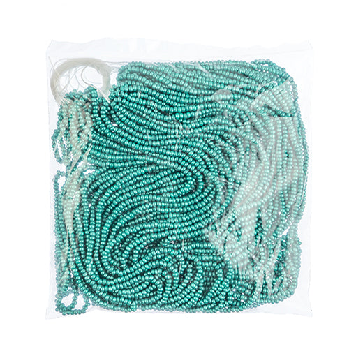 Czech Seed Beads 8/0 - Green Shades
