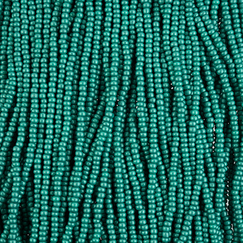 Czech Seed Beads 8/0 - Green Shades