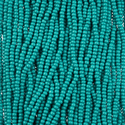 Czech Seed Beads 8/0 - Green Shades