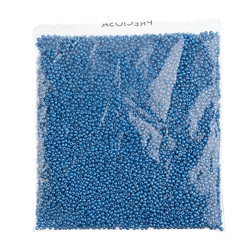 Czech Seed Beads 8/0 - Blue Shades