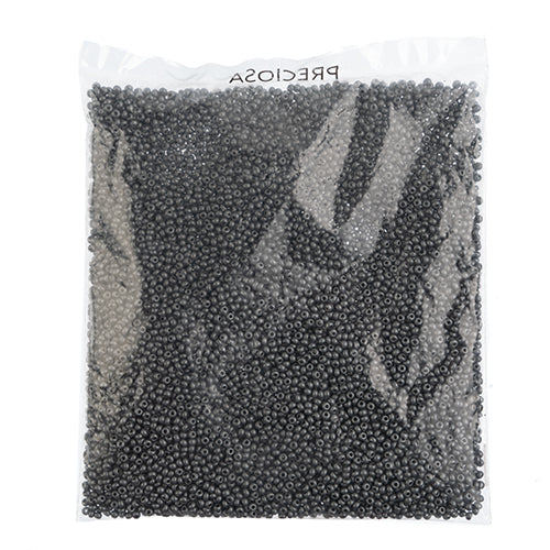 Czech Seed Beads 8/0 - Black/Grey Shades