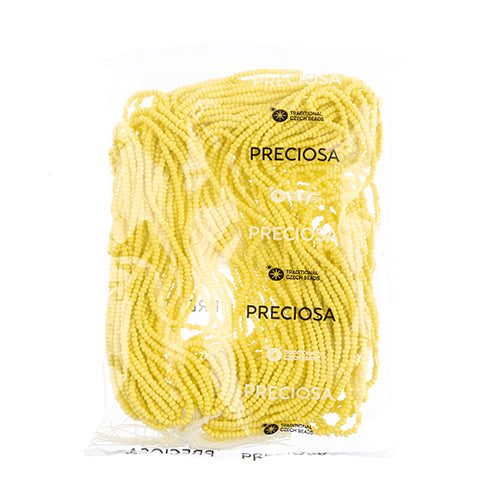 Czech Seed Beads 8/0 - Yellow Shades