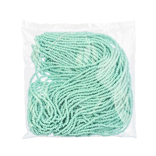 Czech Seed Beads 8/0 - Green Shades