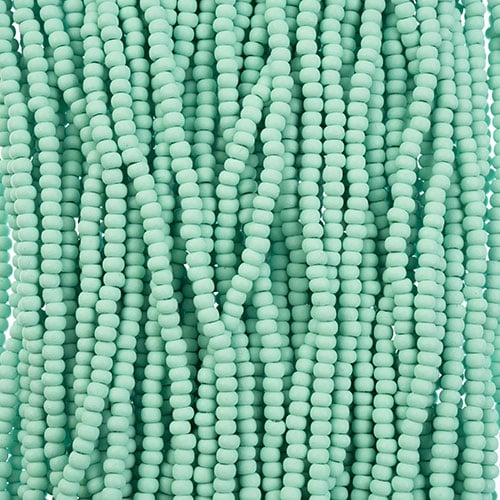 Czech Seed Beads 8/0 - Green Shades
