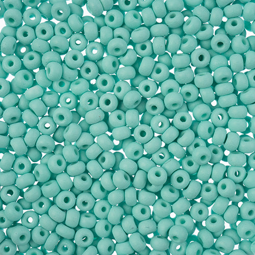 Czech Seed Beads 8/0 - Green Shades