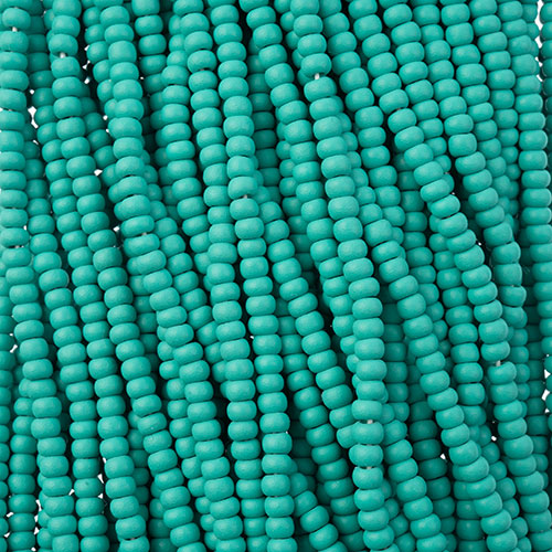 Czech Seed Beads 8/0 - Green Shades