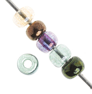 Czech Seed Bead / Pony Beads 6/0 Mixed Shades
