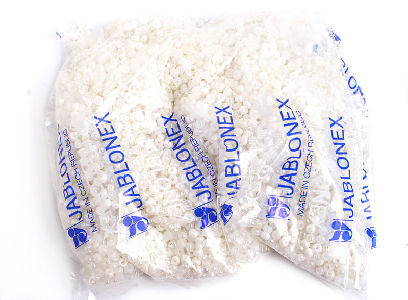 Czech Seed Bead / Pony Beads 6/0 Mixed Shades