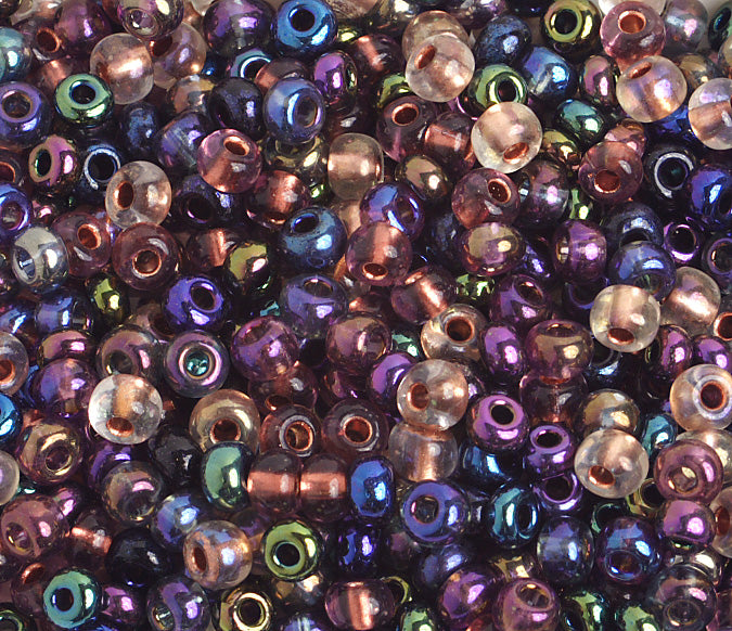 Czech Seed Bead / Pony Beads 6/0 Mixed Shades