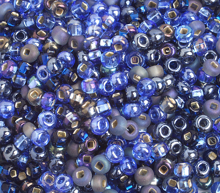 Czech Seed Bead / Pony Beads 6/0 Mixed Shades