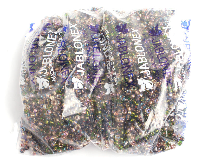 Czech Seed Bead / Pony Beads 6/0 Color Lined 