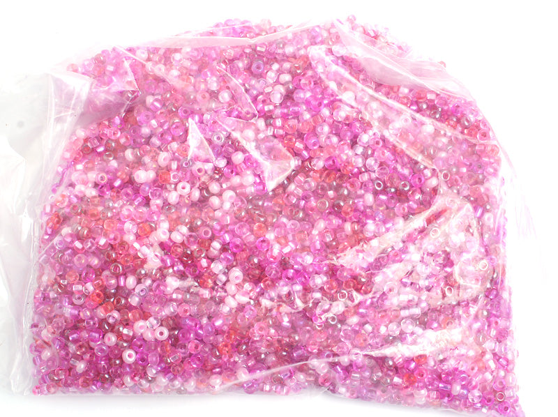 Czech Seed Bead / Pony Beads 6/0 Mixed Shades