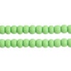 Czech Seed Bead / Pony Beads 6/0 Opaque Green Shades