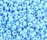 Czech Seed Bead / Pony Beads 6/0 Opaque Blue Shades