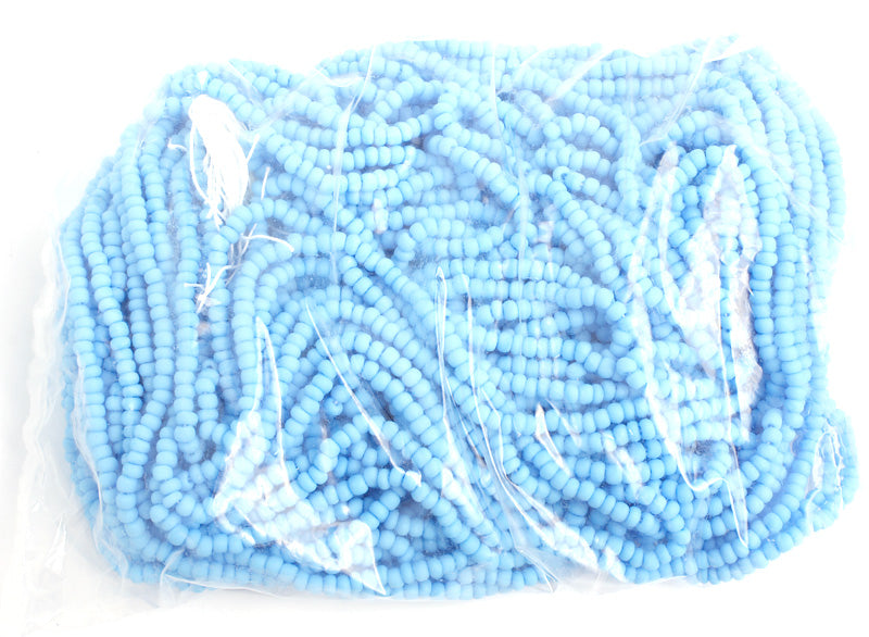 Czech Seed Bead / Pony Beads 6/0 Opaque Blue Shades