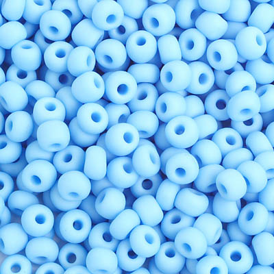 Czech Seed Bead / Pony Beads 6/0 Opaque Blue Shades