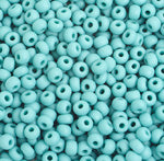 Czech Seed Bead / Pony Beads 6/0 Opaque Blue Shades