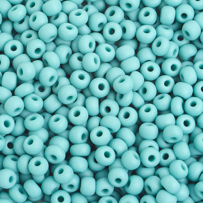 Czech Seed Bead / Pony Beads 6/0 Opaque Blue Shades