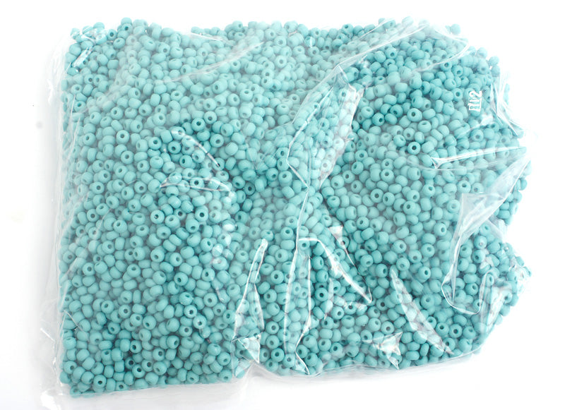 Czech Seed Bead / Pony Beads 6/0 Opaque Blue Shades