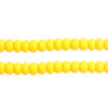 Czech Seed Bead / Pony Beads 6/0 Opaque Yellow/Orange Shades