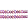 Czech Seed Bead / Pony Beads 6/0 Transparent Purple Shades