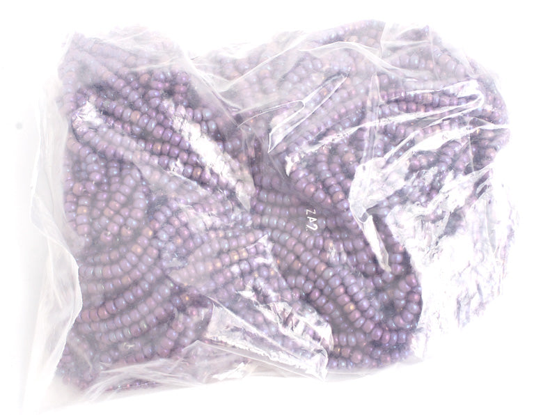 Czech Seed Bead / Pony Beads 6/0 Opaque Purple Shades