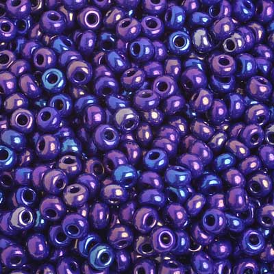 Czech Seed Bead / Pony Beads 6/0 Opaque Blue Shades