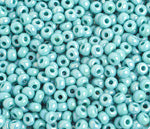 Czech Seed Bead / Pony Beads 6/0 Opaque Blue Shades