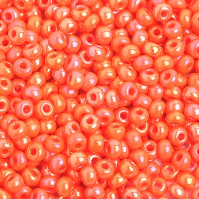 Czech Seed Bead / Pony Beads 6/0 Opaque Yellow/Orange Shades