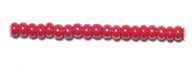Czech Seed Bead / Pony Beads 6/0 Opaque Red Shades