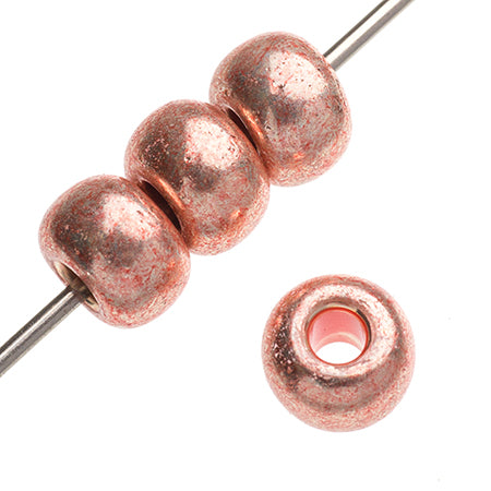 Czech Seed Bead / Pony Beads 6/0 Metallic 