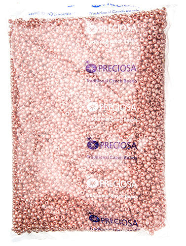 Czech Seed Bead / Pony Beads 6/0 Metallic 