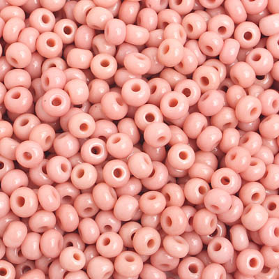 Czech Seed Bead / Pony Beads 6/0 Opaque Pink Shades