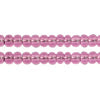 Czech Seed Bead / Pony Beads 6/0 Transparent Purple Shades