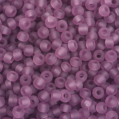 Czech Seed Bead / Pony Beads 6/0 Transparent Purple Shades