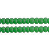 Czech Seed Bead / Pony Beads 6/0 Transparent Green Shades