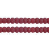 Czech Seed Bead / Pony Beads 6/0 Transparent Red Shades