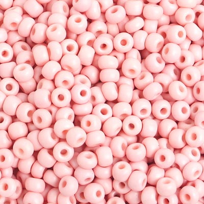 Czech Seed Bead / Pony Beads 6/0 Opaque Pink Shades