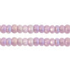 Czech Seed Bead / Pony Beads 6/0 Silver Lined Purple Shades