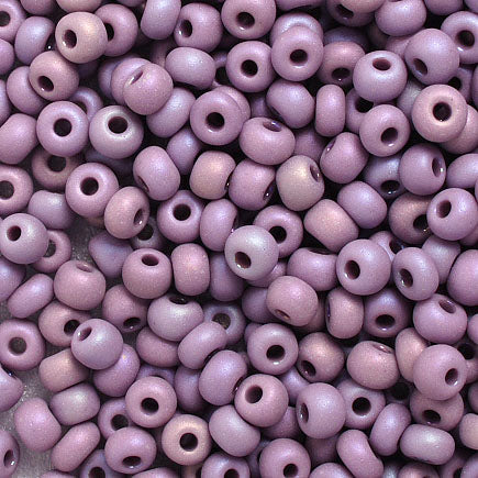 Czech Seed Bead / Pony Beads 6/0 Opaque Purple Shades