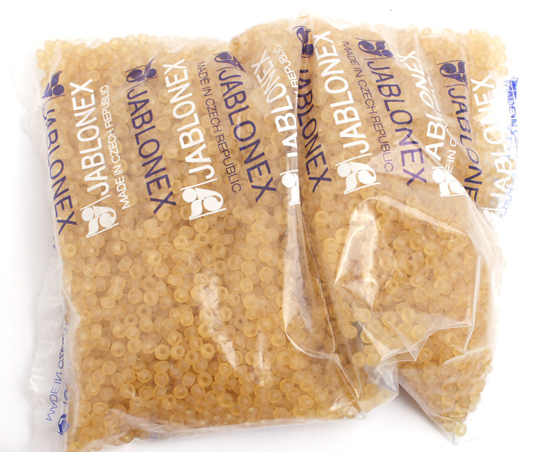 Czech Seed Bead / Pony Beads 6/0 Transparent Brown Shades