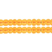 Czech Seed Bead / Pony Beads 6/0 Transparent Brown Shades